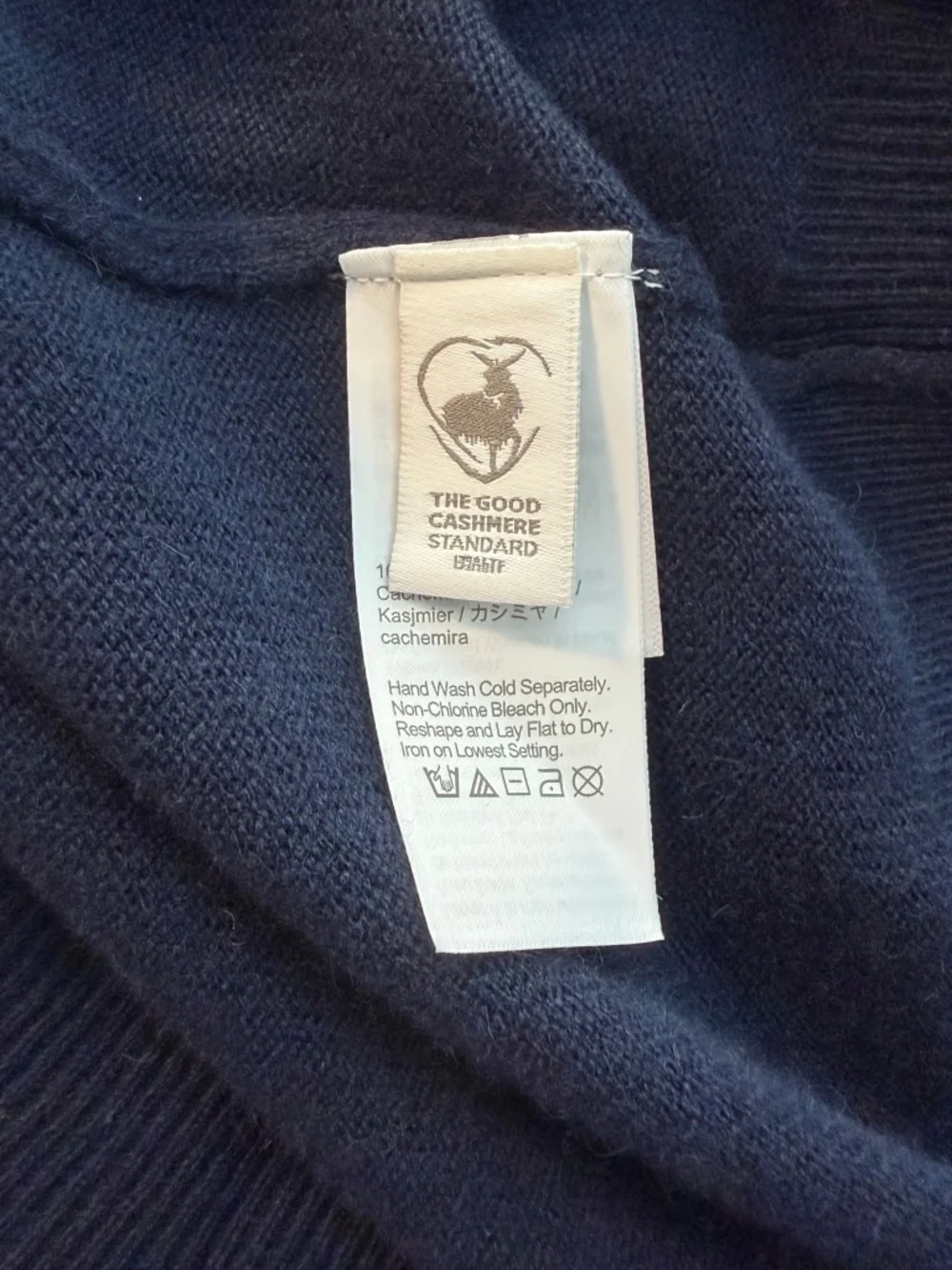 NWT J. Crew Men's Cashmere Sweater in Navy Size M